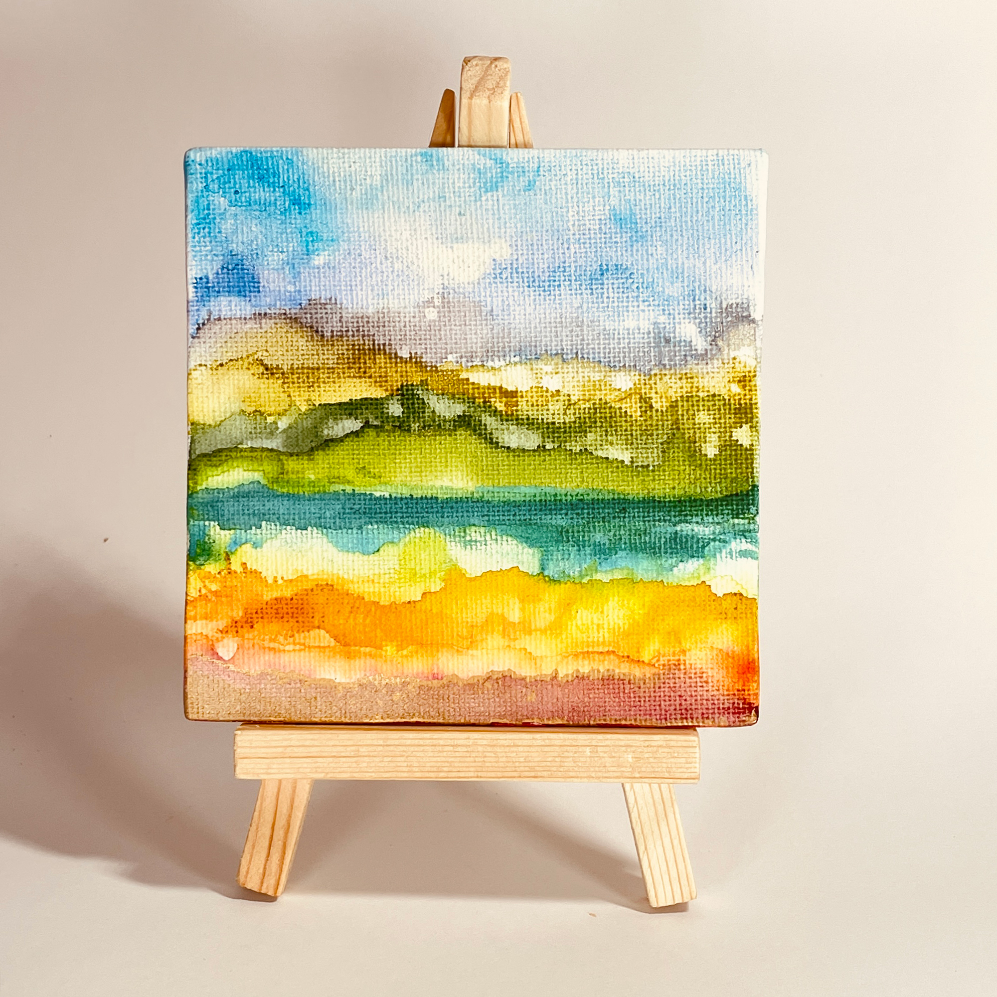 New Zealand art landscape original art