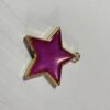 Handmade pink star pendant