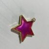 Handmade pink star pendant