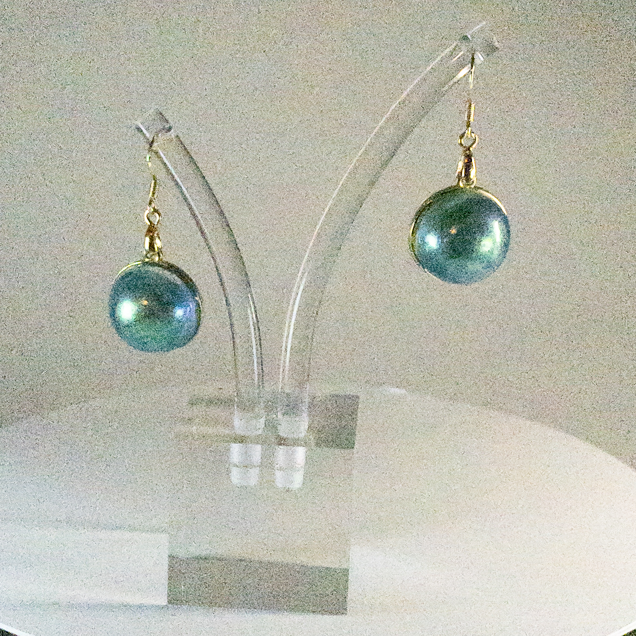 hand made pearl like earrings