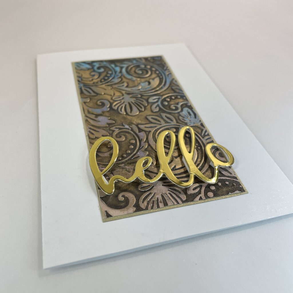 hand made greeting card NZ