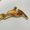 Jewellery: Dog pendant, gold and brown labrador - Thumbnail Image 6
