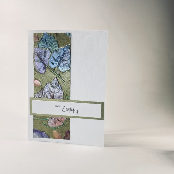 NZ hand made greeting card Happy Birthday