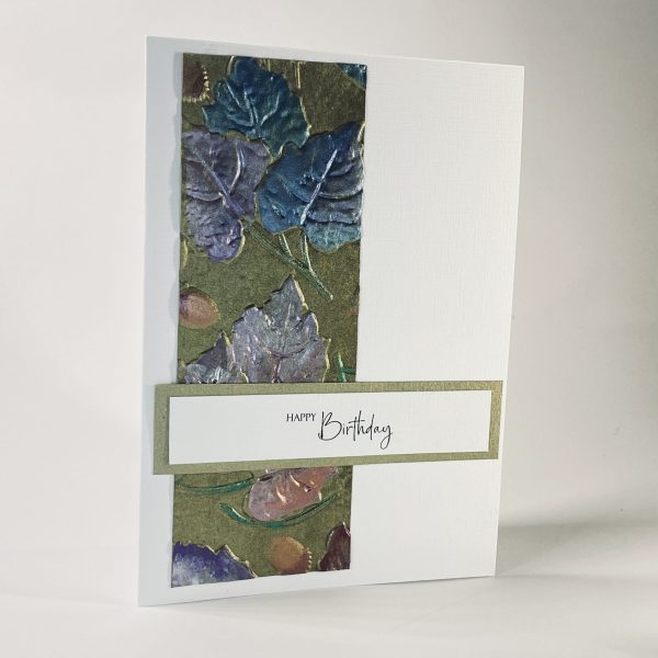 NZ hand made greeting card Happy Birthday