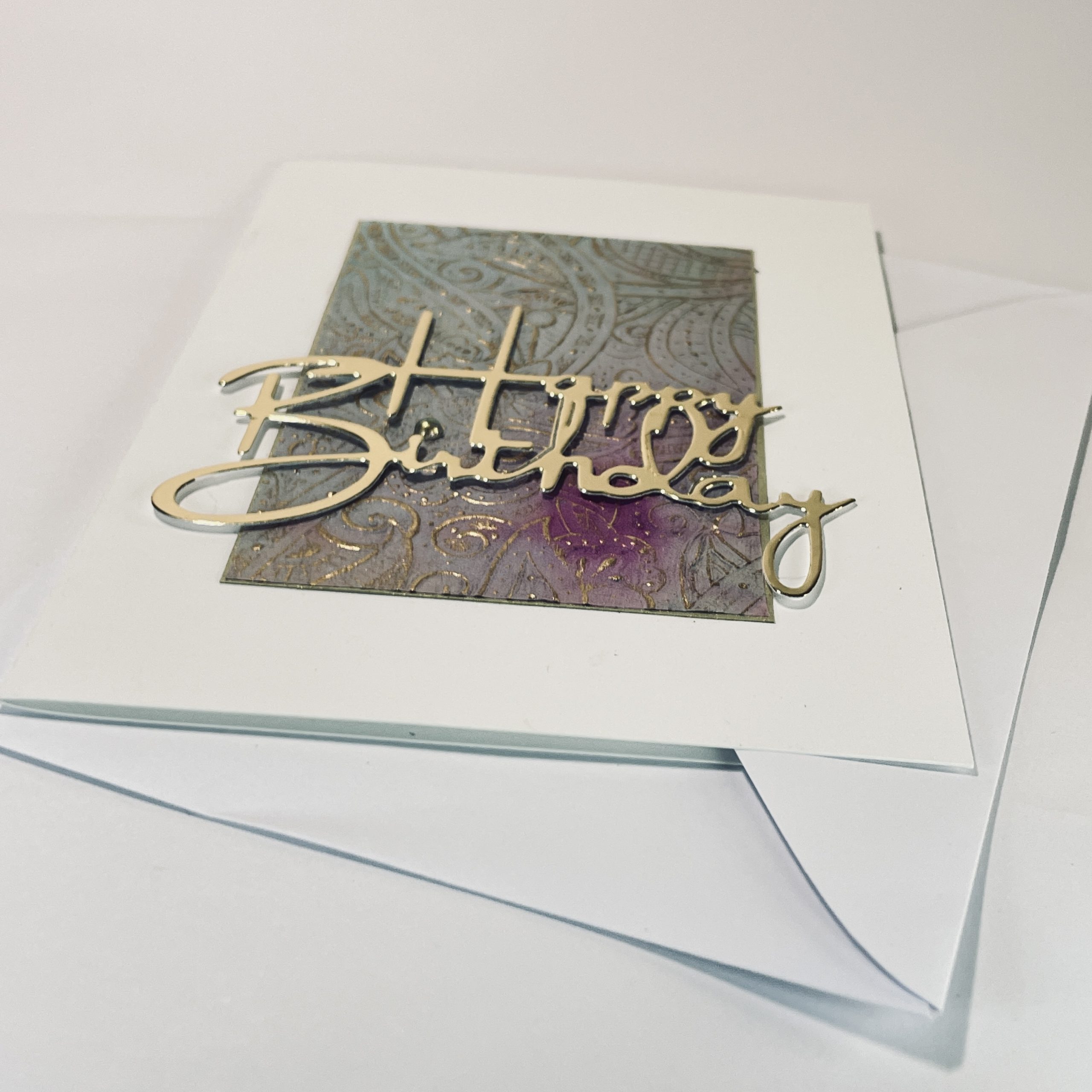 hand made Happy Birthday Greeting Card from NZ hand made Happy Birthday Greeting Card from NZ