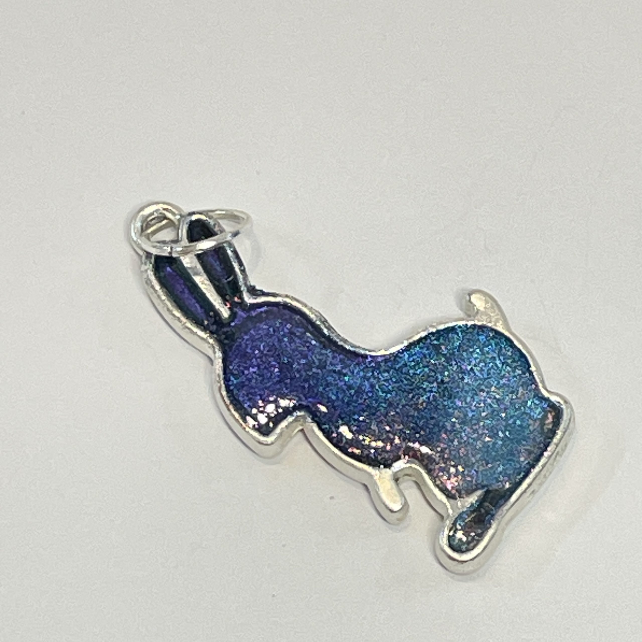 Hand made NZ Pendant bunny rabbit jewellery