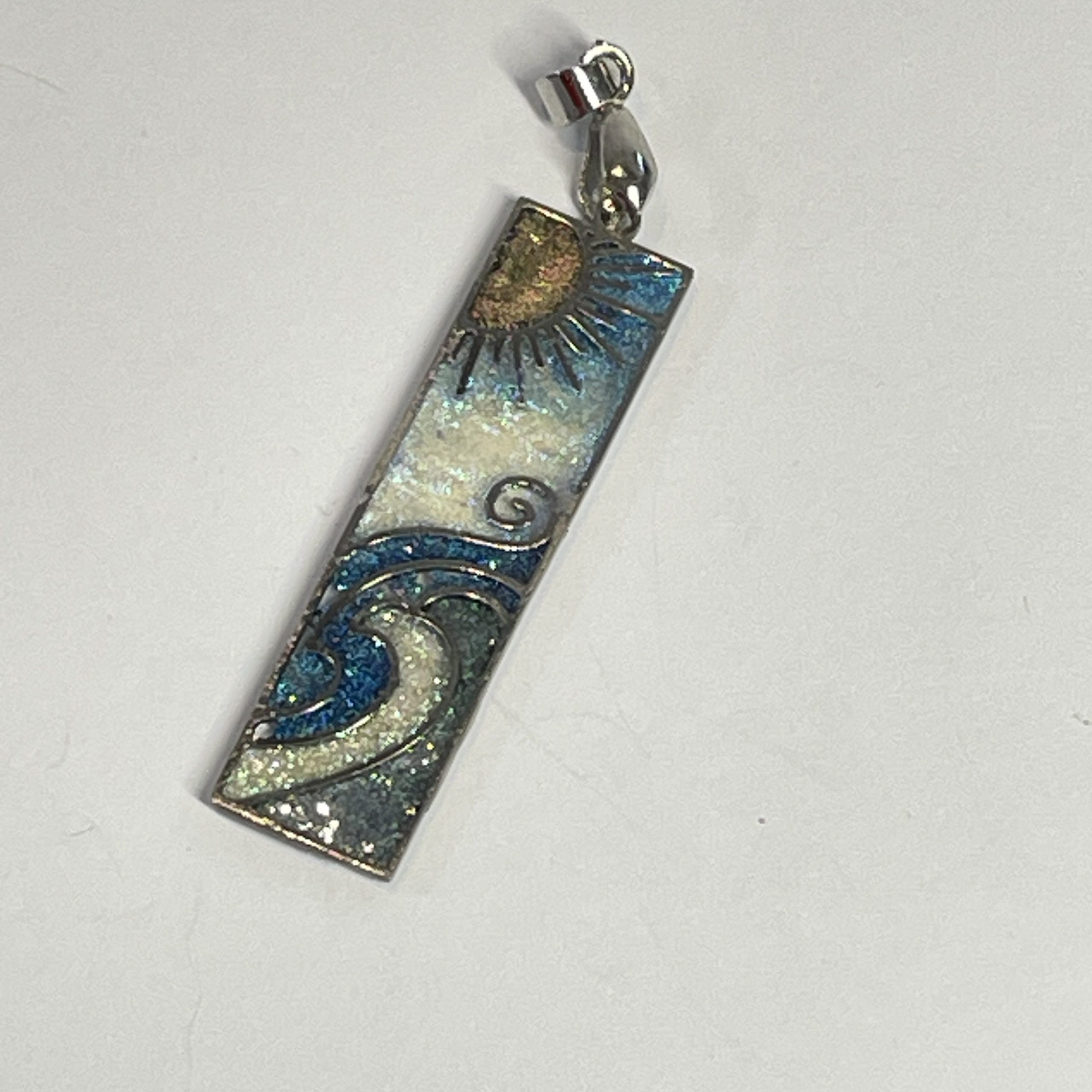 Hand Made NZ Jewellery Scenery Pendant