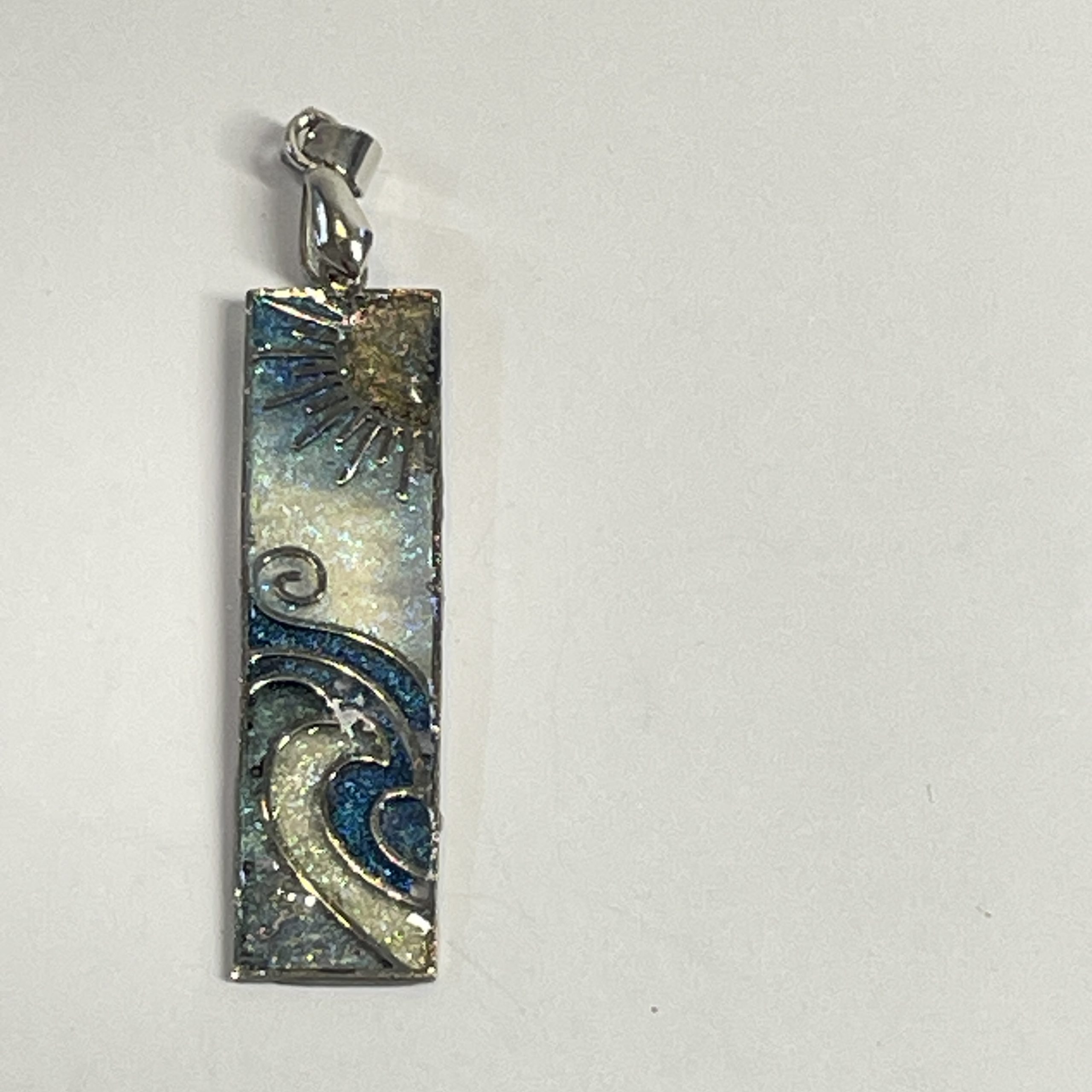 Hand Made NZ Jewellery Scenery Pendant