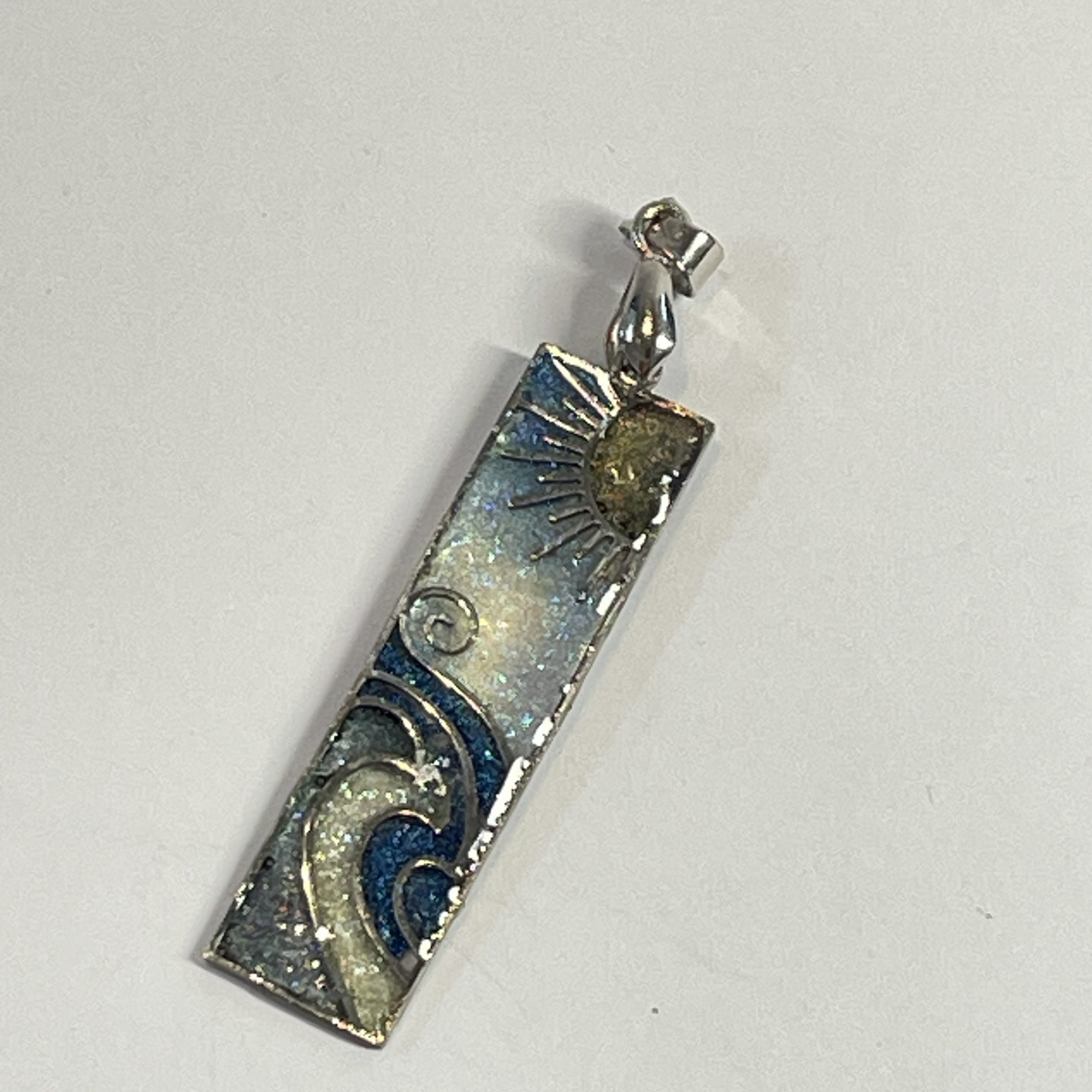 Hand Made NZ Jewellery Scenery Pendant