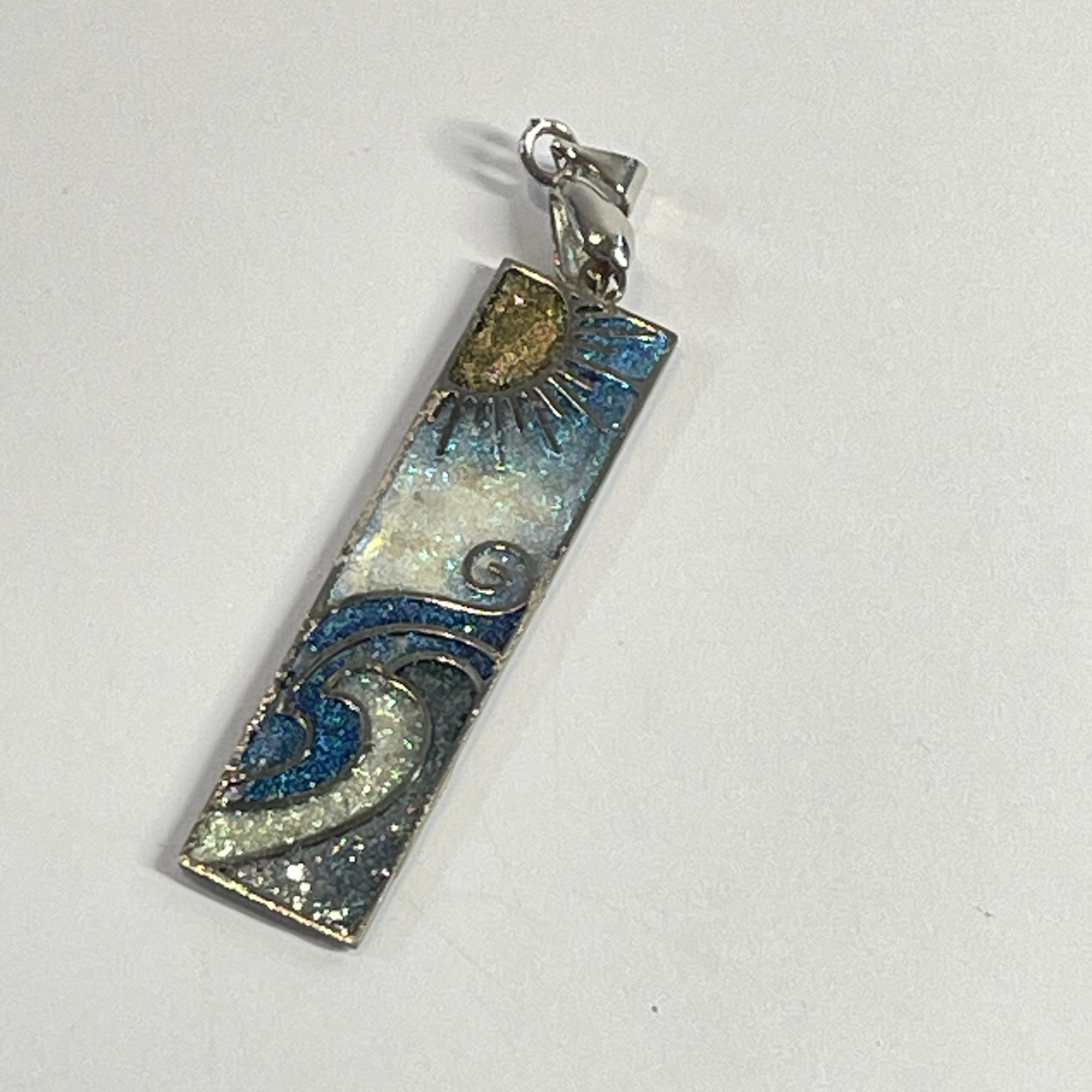 Hand Made NZ Jewellery Scenery Pendant