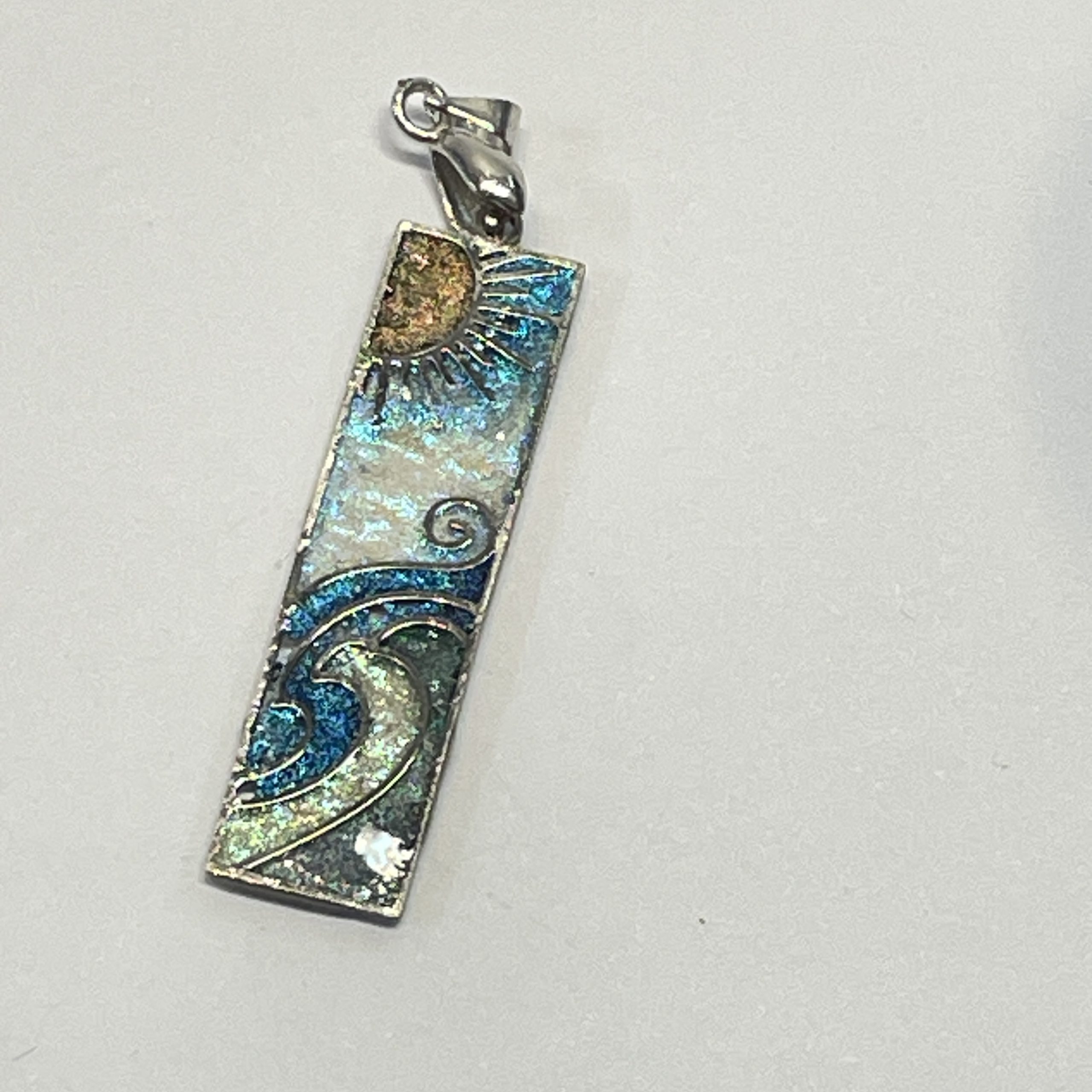 Hand Made NZ Jewellery Scenery Pendant