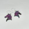 Horse earrings NZ hand made horse jewellery
