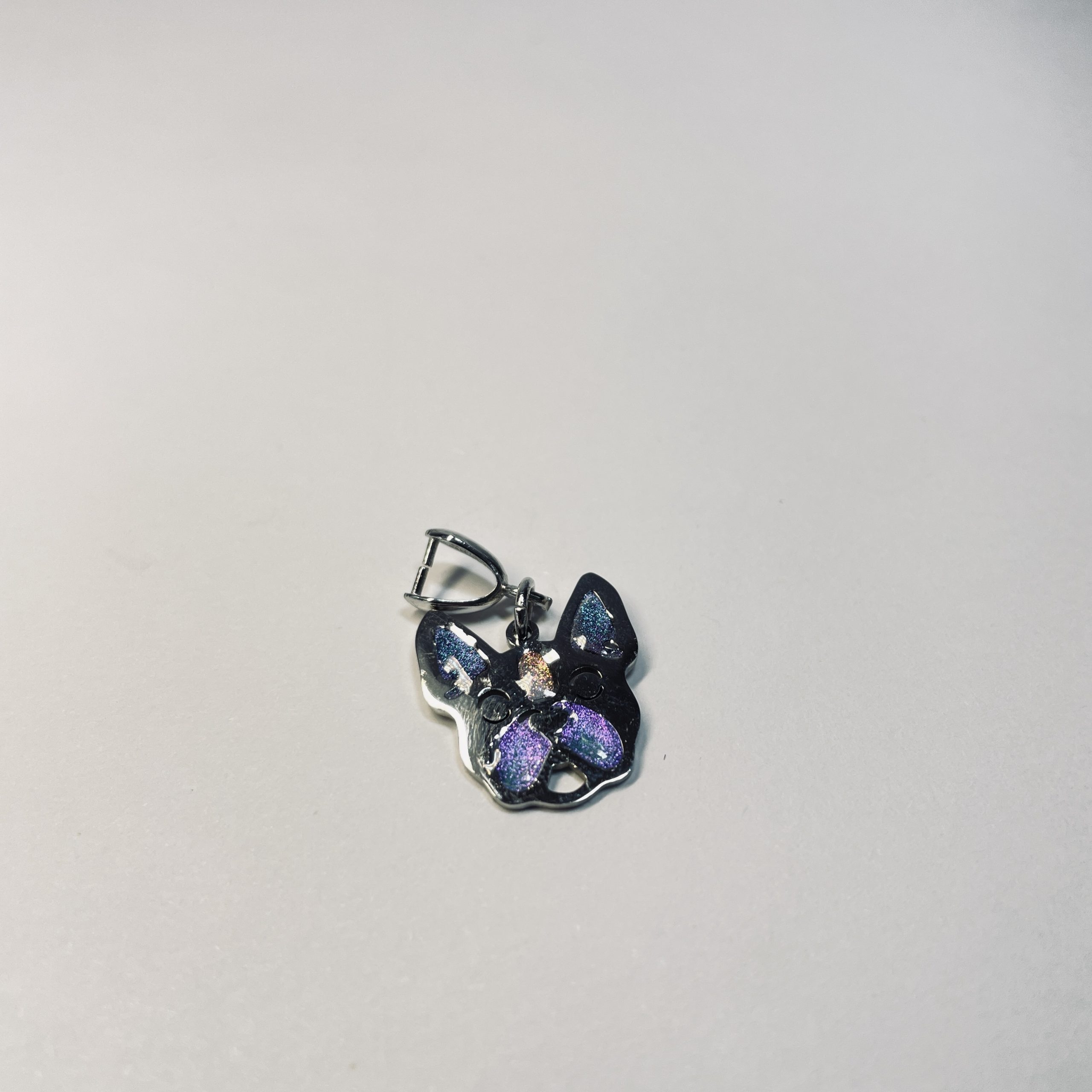 French bull dog pendant jewellery hand made in NZ