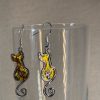 Hand made in Tauranga NZ, these mini cats are crafted from metal, resin and gold coloured pigment. Unique, distinctive and eye catching.