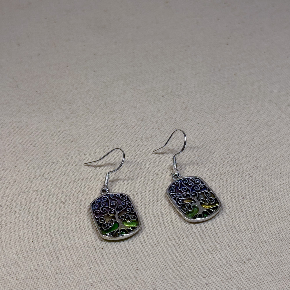Hand made tree of life earrings Hand made tree of life earrings