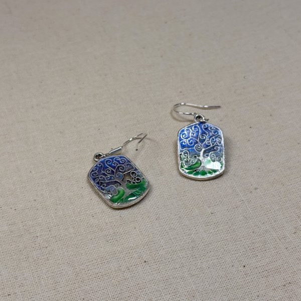 Hand made tree of life earrings