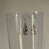 Silvery light bulb earrings 925 silver hooks Silvery light bulb earrings 925 silver hooks