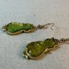 Hand made cat earrings, art for ears, miniature cat earrings Hand made cat earrings, art for ears, miniature cat earrings