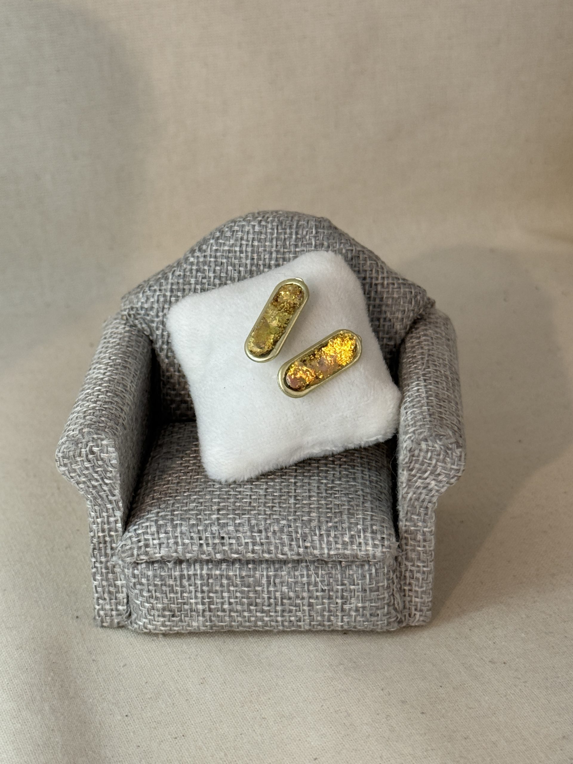 Hand made NZ stud earrings