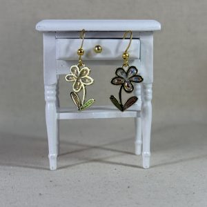 Mini flower earrings
