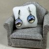 Hand made NZ mini mountain earrings