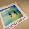 NZ Hand made jewellery silver blue cross earrings