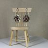 NZ Animal Jewellery Paw Print Earrings